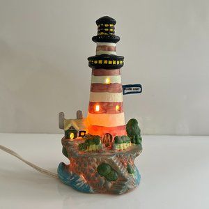 Christmas Holiday Village Lighthouse